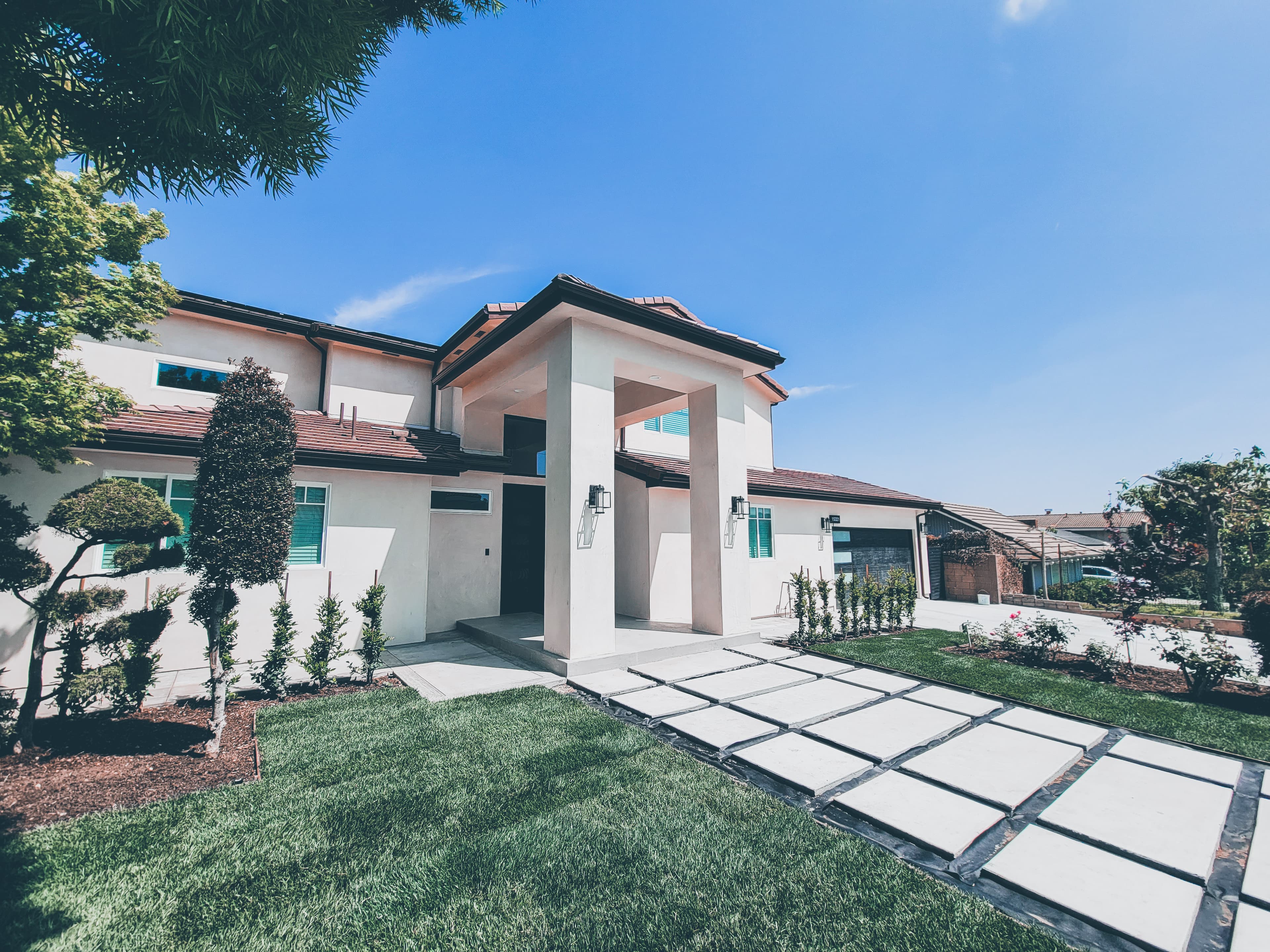 Two-story residential remodel